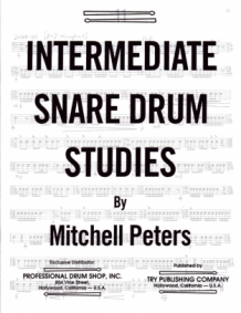 Intermediate Snare Drum Studies Cover